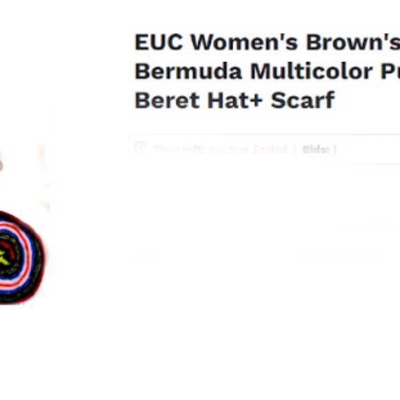 New Women's Knitwear Of Quality From The British Isles Pure Wool Beret & Scarf - Picture 5 of 5